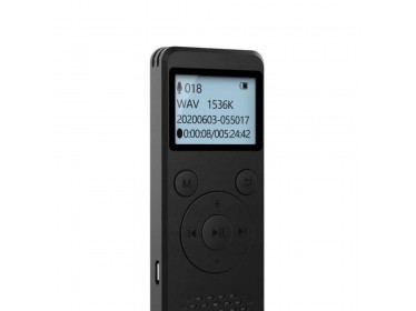 Dyktafon cyfrowy DVR-818 - pamięć 8 Gb, detekcja dźwięku, wyświetlacz LCD