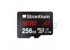 Karta pamięci Strontium microSDHC 256GB Nitro A1 - szybki transfer, duża pojemność