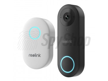 Reolink Wideo Dzwonek WiFi – 3 tryby alarmowe, nagrywanie w ciemności, wbudowany mikrofon