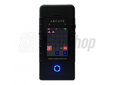 Wykrywacz kamer ARCANE SEL MAX – detekcja wielu urządzeń analogowych i cyfrowych, 2 h pracy, łączność Bluetooth