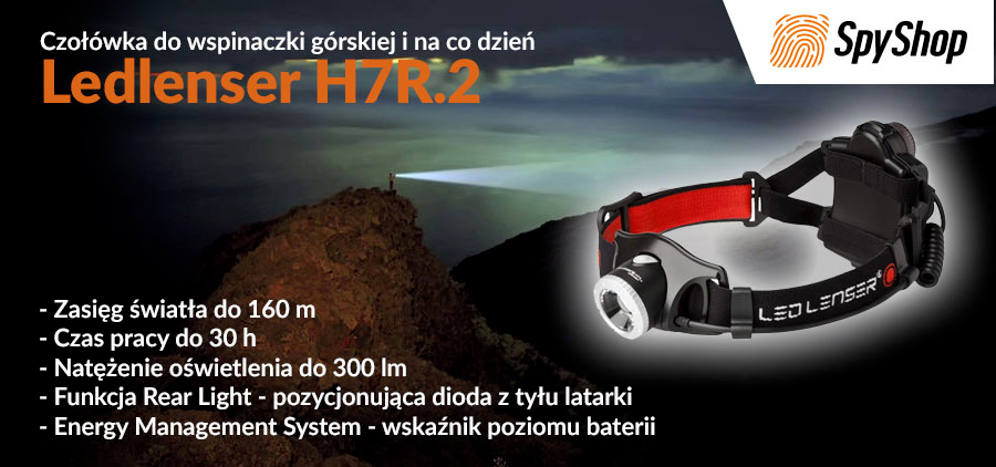latarka czołowa ledlenser h7r.2