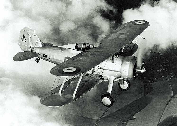 Gloster Gladiator II wojna światowa