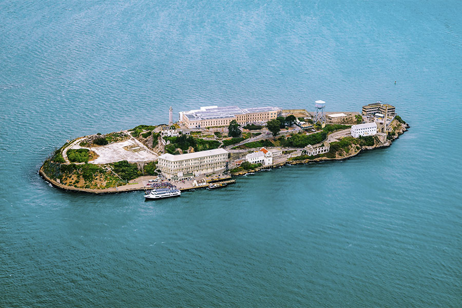 wyspa więzień Alcatraz