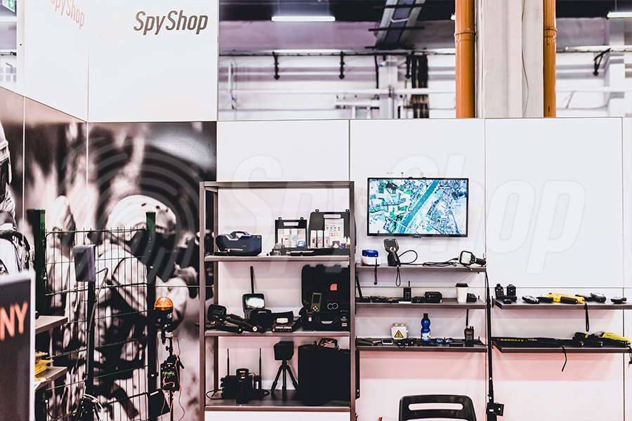 Stoisko-Spy Shop na Targach w Kielcach