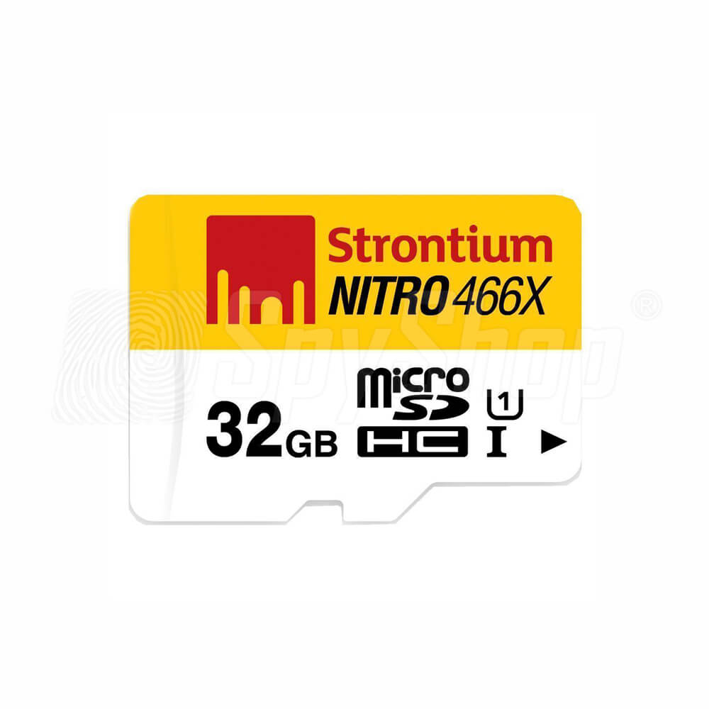 MicroSDHC card for camera