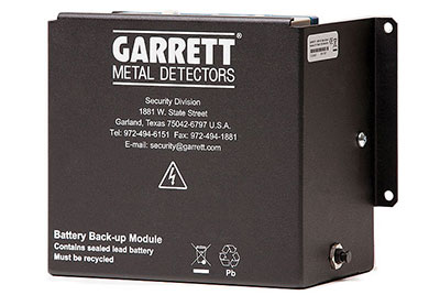 Bramka Garrett PD 6500i - dodatkowe zasilanie